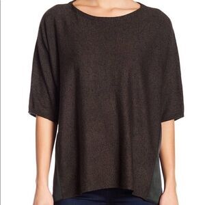 Side Slit Popover Sweater